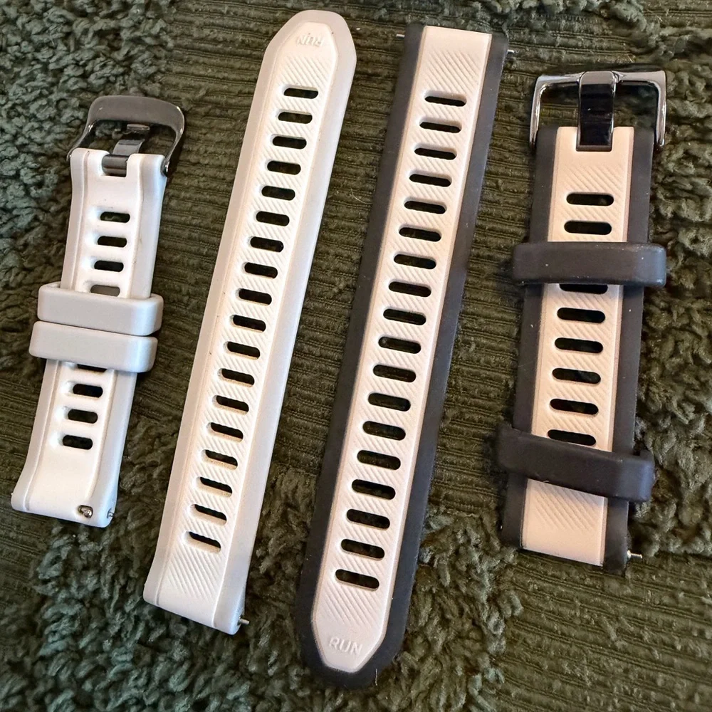 Smartwatch Replacement Bands - Black and White